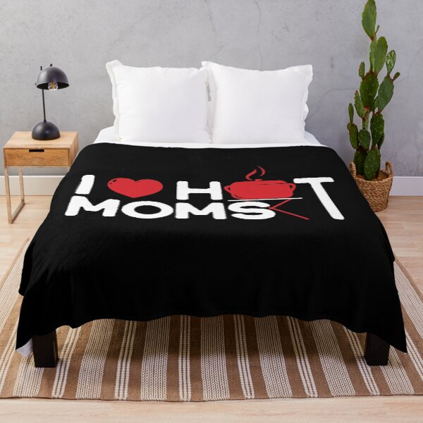 Item preview, I Love Hot Moms designed and sold by PrasartShop.