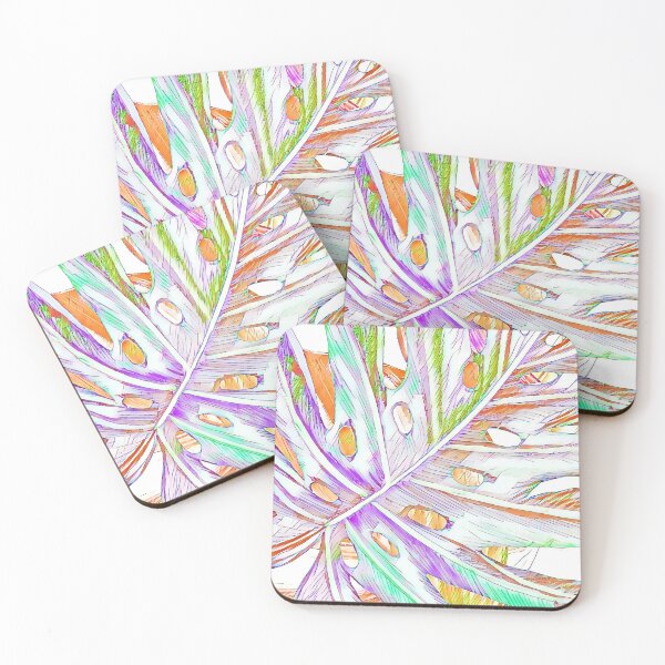Item preview, Tropical leaf strokes designed and sold by Fortysious45.