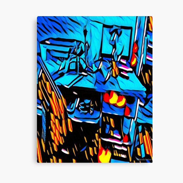 Office Lunch Time Canvas Print