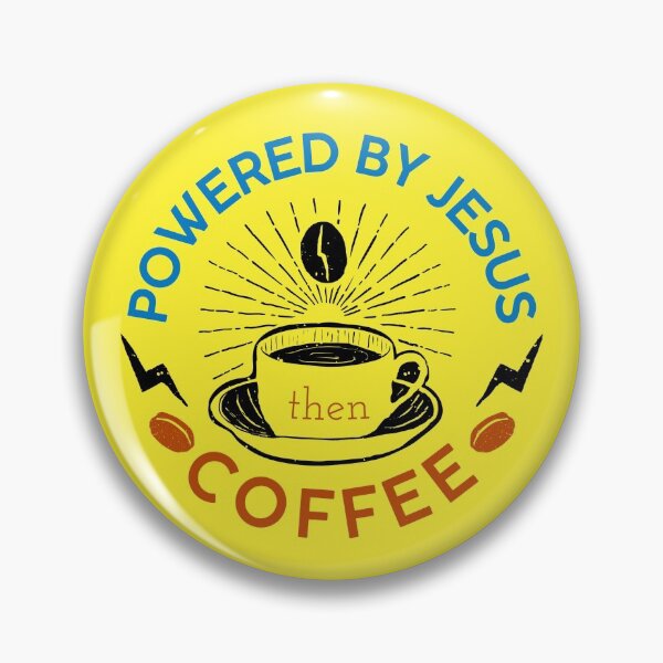 Item preview, Powered By Jesus Then Coffee designed and sold by JacquelineLim.