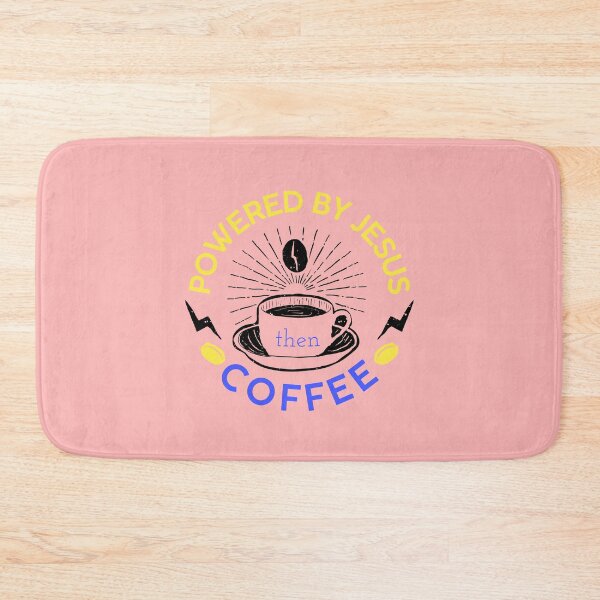 Item preview, Powered By Jesus Then Coffee designed and sold by JacquelineLim.