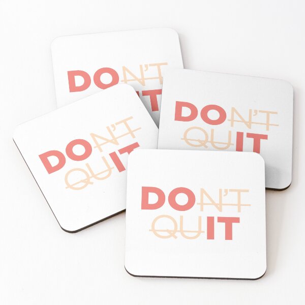 Item preview, Don't Quit Motivation Words designed and sold by andhikanagami.