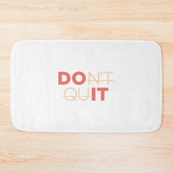 Item preview, Don't Quit Motivation Words designed and sold by andhikanagami.