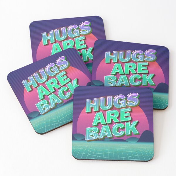 Item preview, Hugs Are Back Quote designed and sold by mirzadesign.