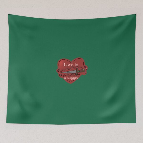 Item preview, Love is a dagger  designed and sold by sofsh0p.