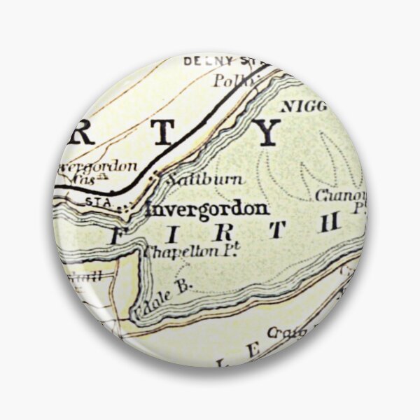 Item preview, INVERGORDON & surrounding area map 1898 designed and sold by yourscotland.