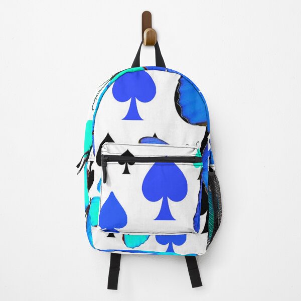 Item preview, BLUE CASINO BUTTERFLY SPADES ABSTRACT ART designed and sold by sharlesart.