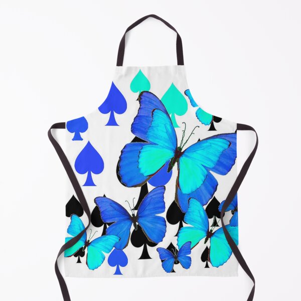 Item preview, BLUE CASINO BUTTERFLY SPADES ABSTRACT ART designed and sold by sharlesart.
