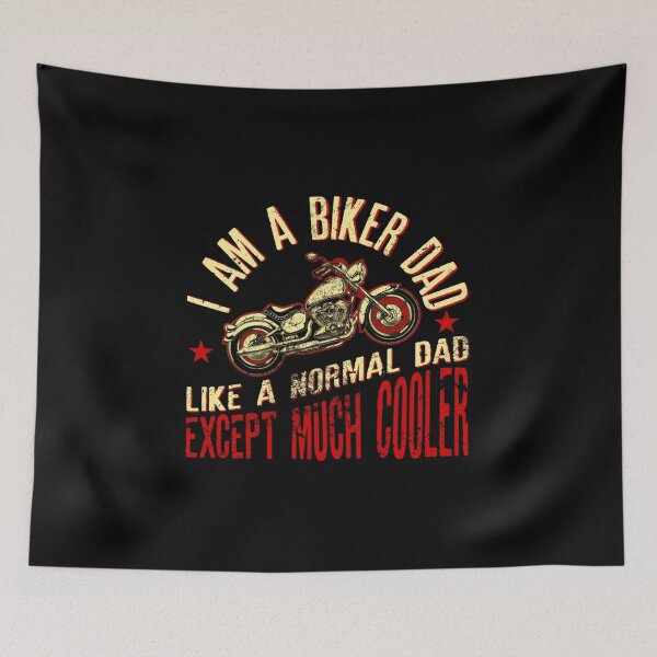 Item preview, I Am A Biker Dad print -Motorcyle Riding Gift For Mens Classic T-Shirt designed and sold by HeathLesch.