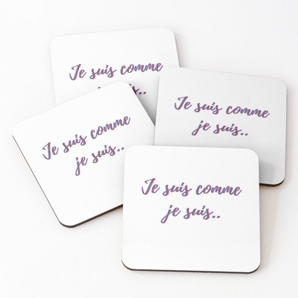 Item preview, I am what I am - popular french quotes lovers theme gifts  designed and sold by RebelliousRosee.