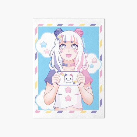 CandiCat Gamer Girl - 2021 Art Board Print