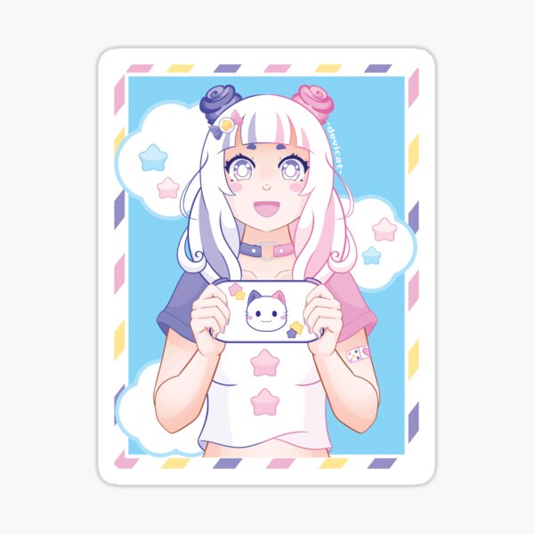 Item preview, CandiCat Gamer Girl • 2021 designed and sold by Devi Cat.
