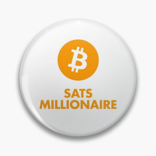 Artikelvorschau, Sats Millionaire (Bitcoin Orange) Logo entworfen und verkauft von NautilusMare.