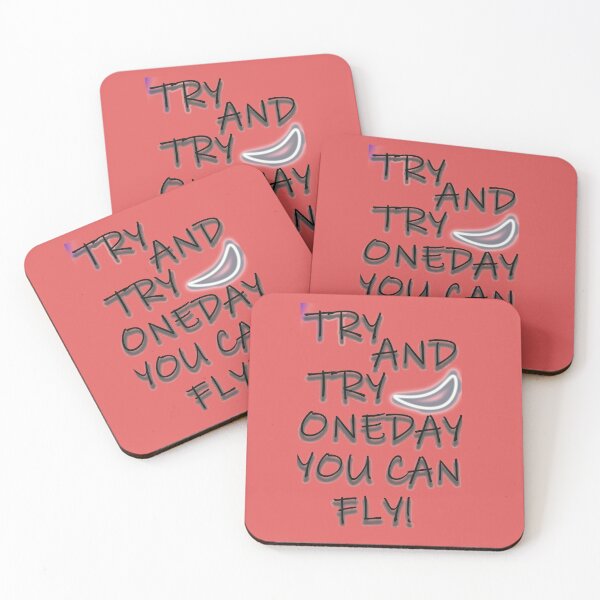 Item preview, try and try oneday you can fly designed and sold by KLSproduct.