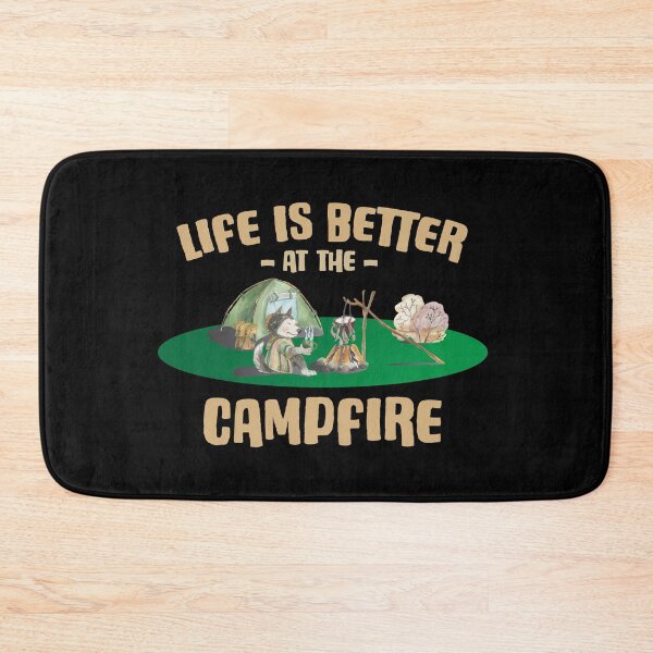 Item preview, Cute Camping Life is Better by The Campfire designed and sold by RoguePixel.