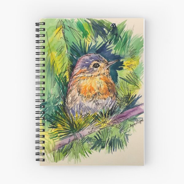 Item preview, Chirpy Robin designed and sold by AnjuPaintings.