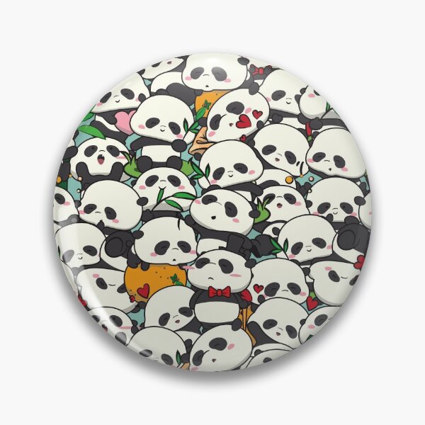 Item preview, Seamless Pandas Pattern designed and sold by verrycutte.