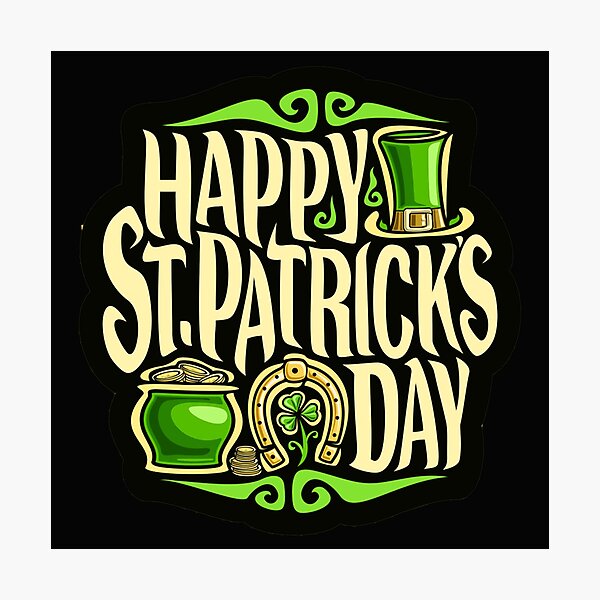Item preview, Happy St.Patrick Day Blessed for you designed and sold by LeHongTien.