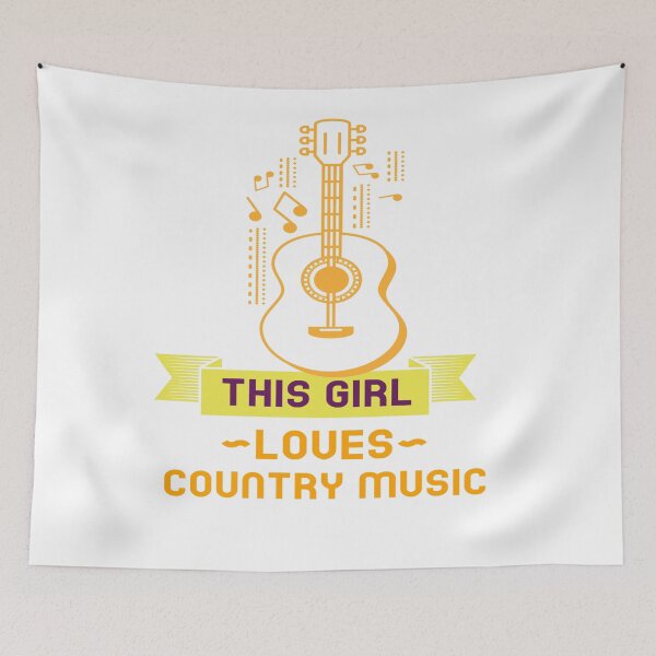 Item preview, This girl loves country music designed and sold by Nathan256.