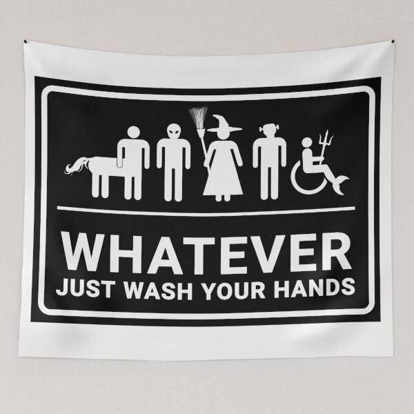 Item preview, whatever just wash your hands designed and sold by DisenyosDeMike.