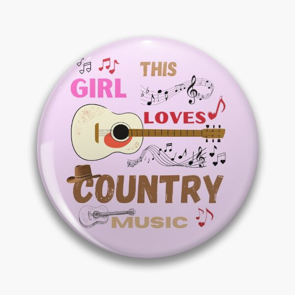 Item preview, This Girl Loves Country Music designed and sold by Your Favorite Shop.