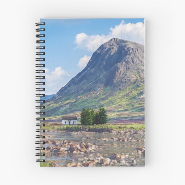 Item preview, THE LAGANGARBH HUT, GLENCOE designed and sold by LazloWoodbine.