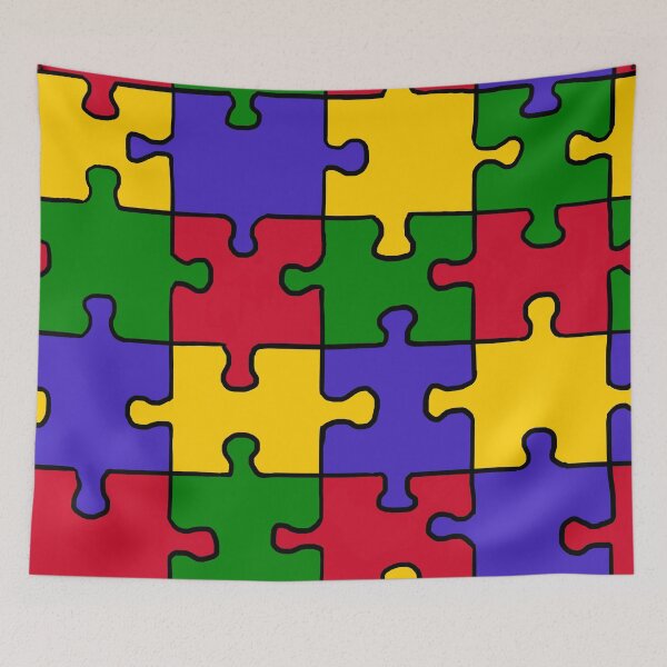 Item preview, retro puzzle designed and sold by CoughingWorms.