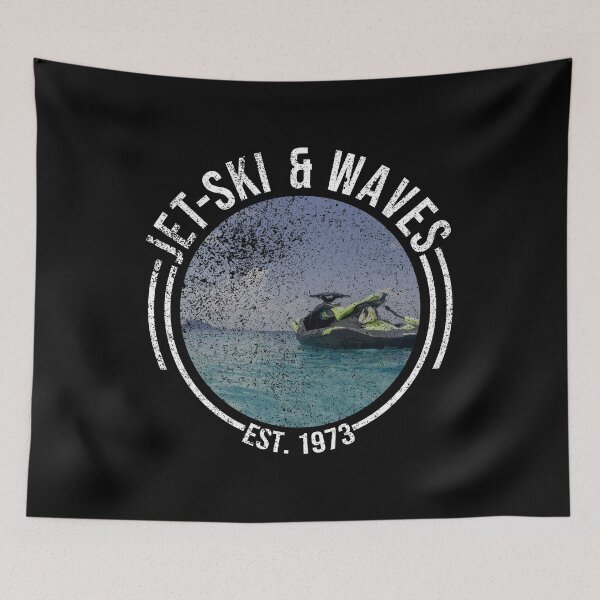 Item preview, Jet Ski  and Waves Cool Gift designed and sold by BetterLeo.