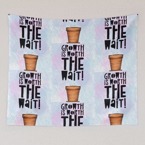 Item preview, Growth is worth the wait!  designed and sold by GrowWildArt.