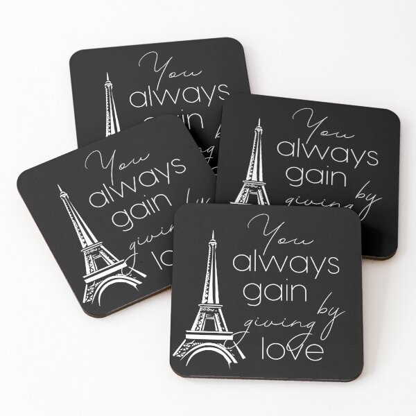 Item preview, You Always Gain By Giving Love - Love Quotes designed and sold by fowons.