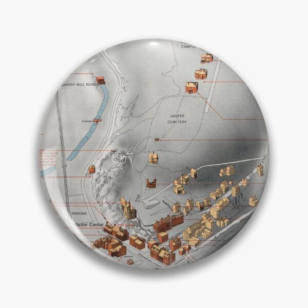 Item preview, Harpers Ferry National Park Map (1978) John Browns Raid Atlas designed and sold by BravuraMedia.