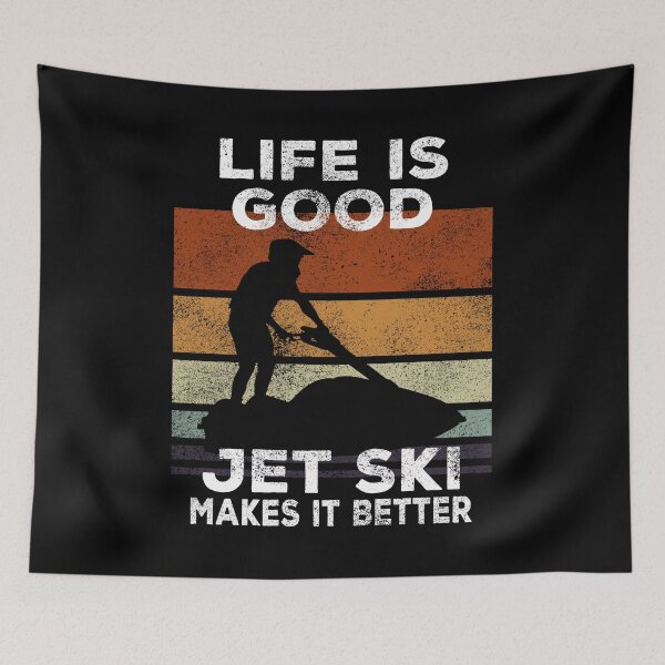 Item preview, Life Is Good Jet Ski Makes It Better Cool Gift designed and sold by BetterLeo.