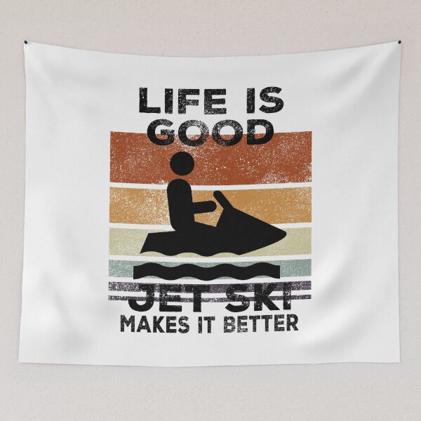 Item preview, Life Is Good Jet Ski Makes It Better Cool Gift designed and sold by BetterLeo.