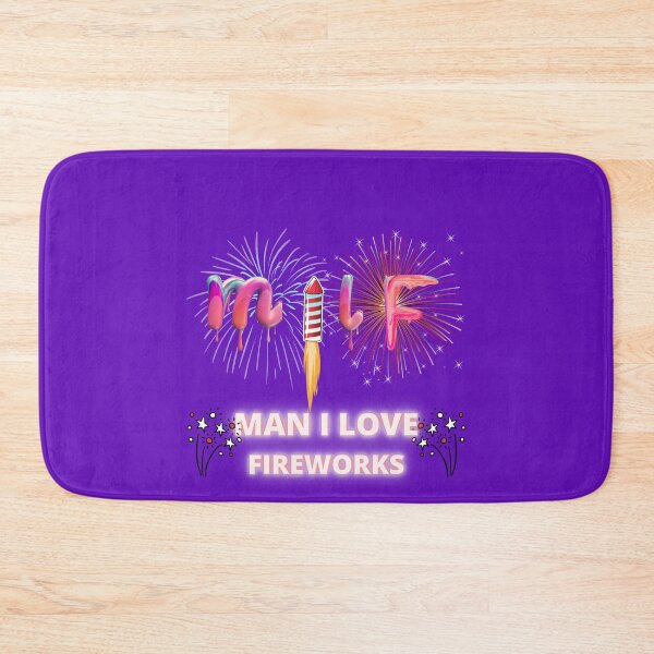 Item preview, Funny MILF - Man I Love Fireworks Meme Design designed and sold by cypher33.