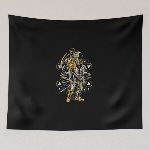 Item preview, Geometric Golden Samurai Classic T-Shirt designed and sold by HerthaMoore.