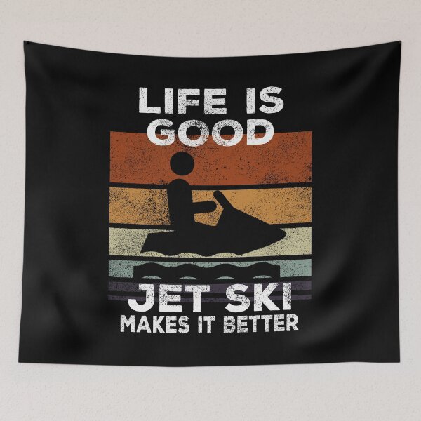 Item preview, Life Is Good Jet Ski Makes It Better Cool Gift designed and sold by BetterLeo.