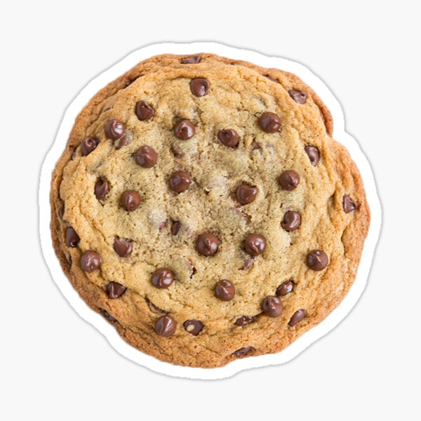 Chocolate Chip Cookie Sticker