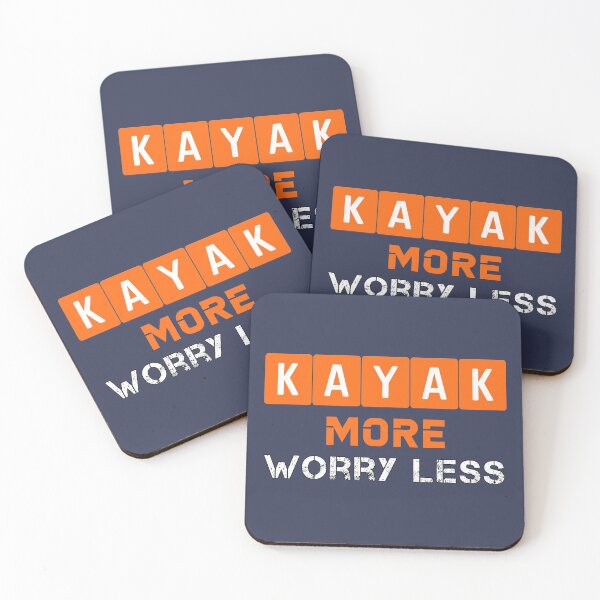 Item preview, Kayak more worry less, Kayaking lovers, Awesome gift for your friends and family    designed and sold by abdelhak2005.