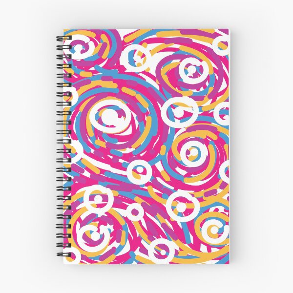 Item preview, Hand drown colorful swirly lines design designed and sold by printerman.