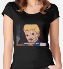 shaggy this isnt weed Women's Fitted Scoop T-Shirt