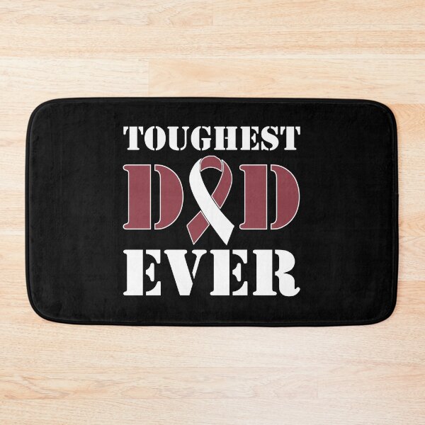 Item preview, Head and Neck Cancer Toughest Dad Support designed and sold by BibiTeeDesign.