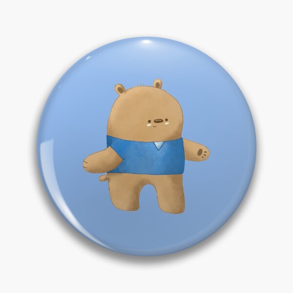 Item preview, Blue Shirt Bear designed and sold by by-lauren.