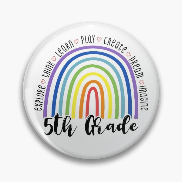 Item preview, Fifth Grade shirt Rainbow 5th Grade Back To School designed and sold by Lii-Sun.