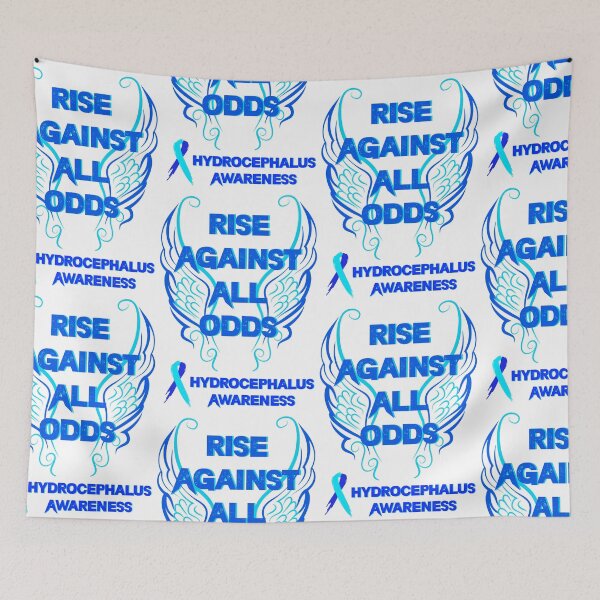 Item preview, Rise against all odds hydrocephalus Awareness  designed and sold by Designs Of all kinds.