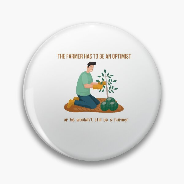 Item preview,  optimist mindset , patience farmer .cool gifts for a  framing hobby designed and sold by DANT-shirts.