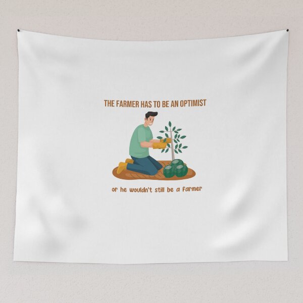 Item preview,  optimist mindset , patience farmer .cool gifts for a  framing hobby designed and sold by DANT-shirts.