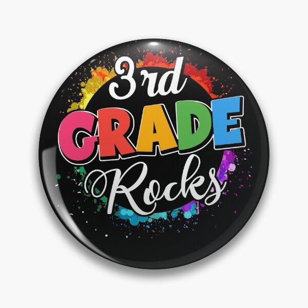 Item preview, Teacher - 3rd Grade Rock Water Color designed and sold by LeHongTien.
