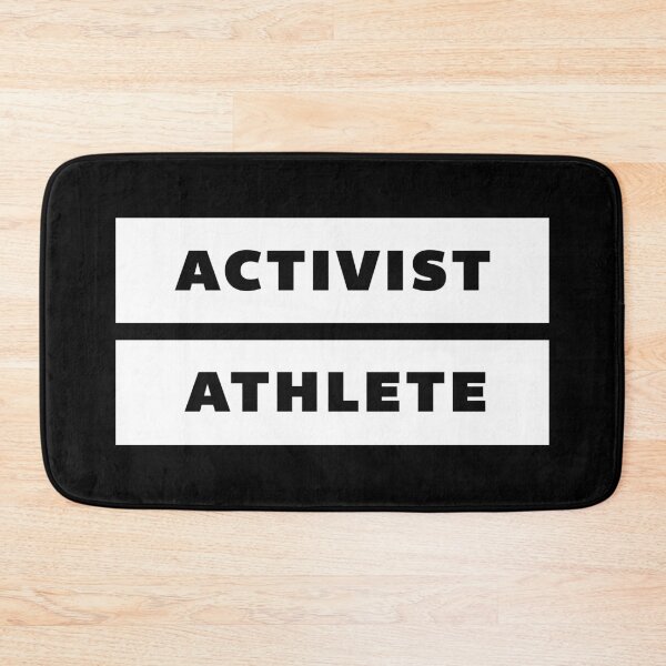 Item preview, ACTIVIST ATHLETE white black designed and sold by mabanda.