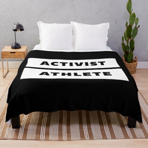 Item preview, ACTIVIST ATHLETE white black designed and sold by mabanda.