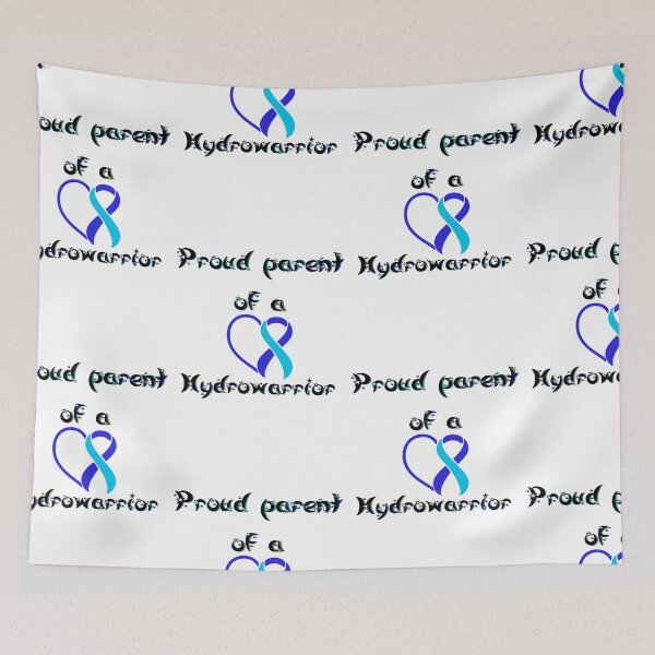 Item preview, Proud parent of a hydrowarrior hydrocephalus Awareness  designed and sold by Designs Of all kinds.